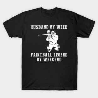 From Loving Spouse to Paintball Legend: Weekend Warrior Tee & Hoodie T-Shirt